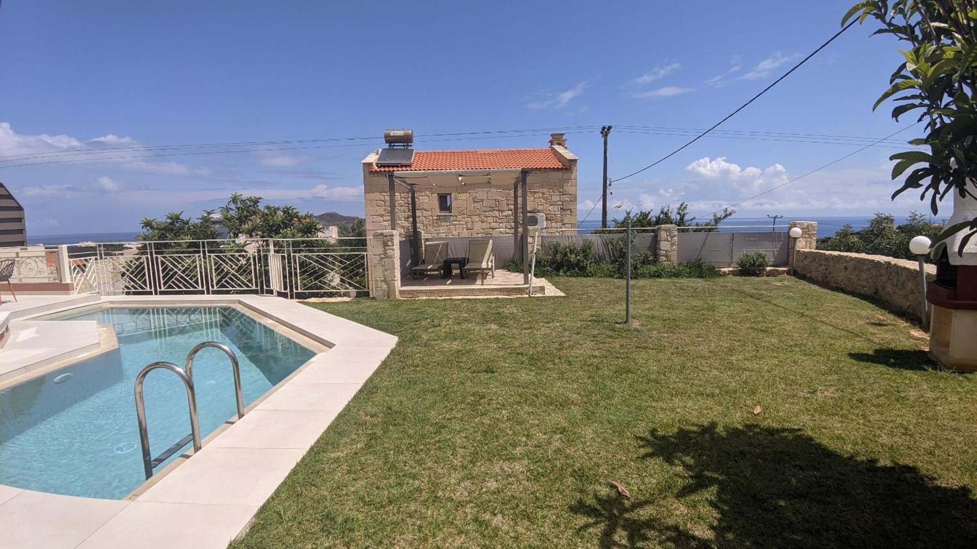 Pantanassa Villas Agia Marina 外观 照片