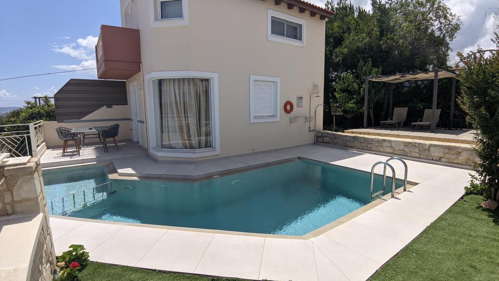 Pantanassa Villas Agia Marina 外观 照片
