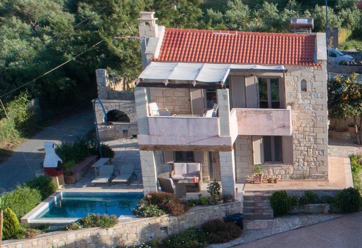 Pantanassa Villas Agia Marina 外观 照片